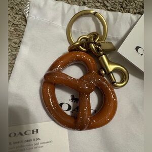 Coach Pretzel Bag Charm